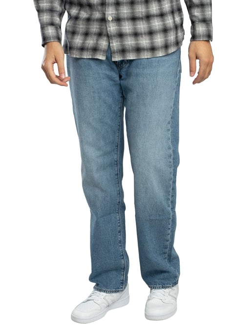 Levi's 555 Relaxed Straight Jeans, Blau - Image 1