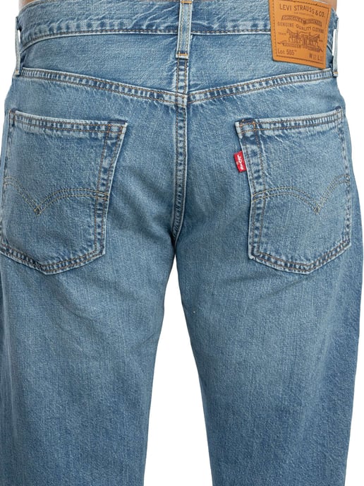 Levi's 555 Relaxed Straight Jeans, Blau - Image 4