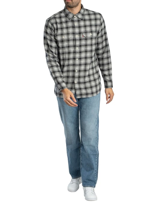 Levi's 555 Relaxed Straight Jeans, Blau - Image 6