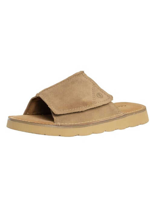 Clarks Solsbury Wildleder-Sandalen, Braun - Image 1