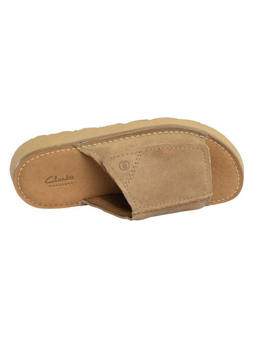 Clarks Solsbury Wildleder-Sandalen, Braun - Image 6