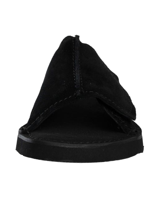 Clarks Solsbury Wildleder-Sandalen, Schwarz - Image 4