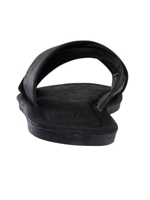 Superdry Vintage Kreuzriemen-Sandalen, Schwarz - Image 5