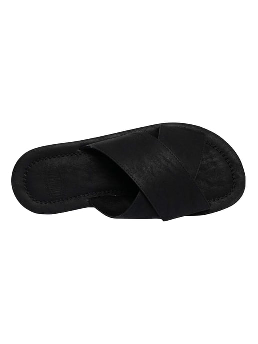 Superdry Vintage Kreuzriemen-Sandalen, Schwarz - Image 6
