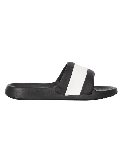 Lacoste Servieren Sie Hybrid 1232 CMA Slider, Schwarz - Image 3