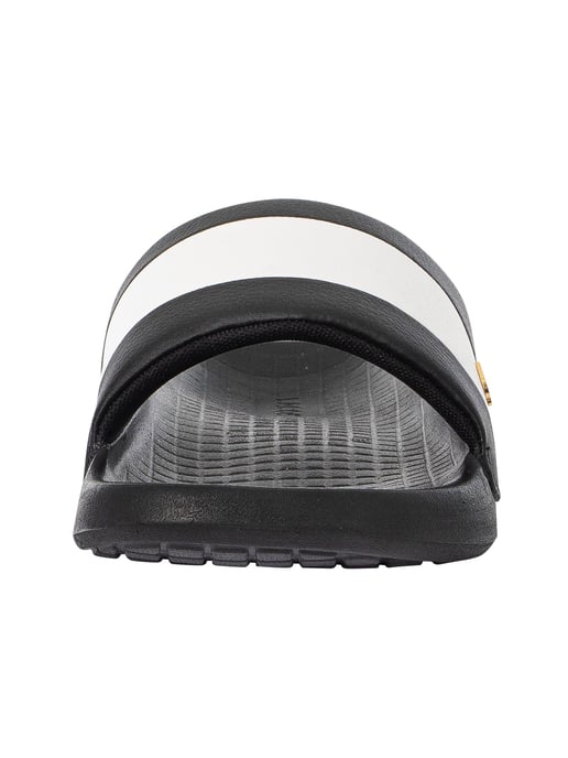 Lacoste Servieren Sie Hybrid 1232 CMA Slider, Schwarz - Image 4