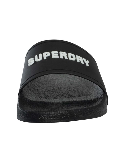 Superdry Premium-Poolgleiter Mit Grafik, Schwarz - Image 4