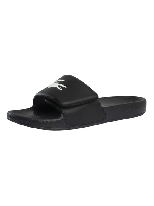 Lacoste Servieren Sie 0 S 1261 CMA Slider, Schwarz - Image 1