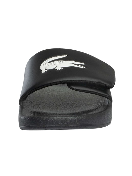 Lacoste Servieren Sie 0 S 1261 CMA Slider, Schwarz - Image 4