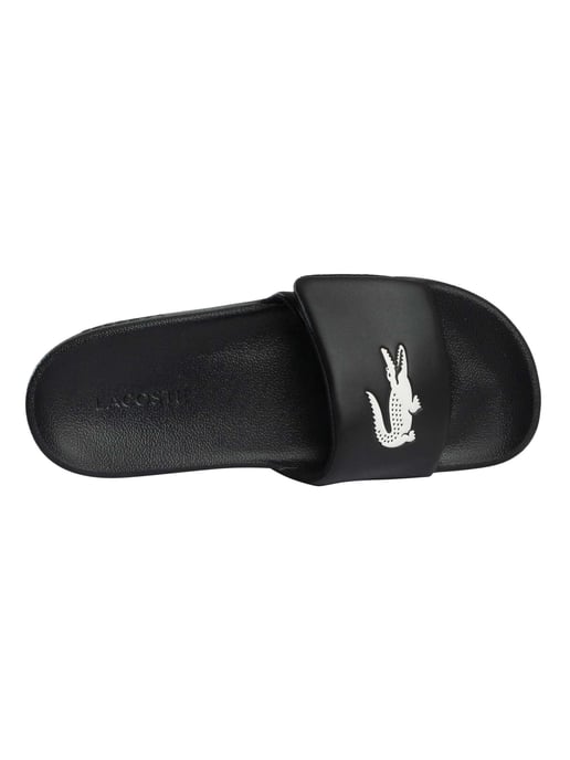 Lacoste Servieren Sie 0 S 1261 CMA Slider, Schwarz - Image 6