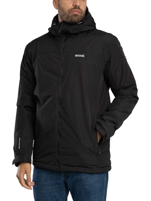 Regatta Wasserdichte, Isolierte Thornridge-Jacke, Schwarz - Image 1