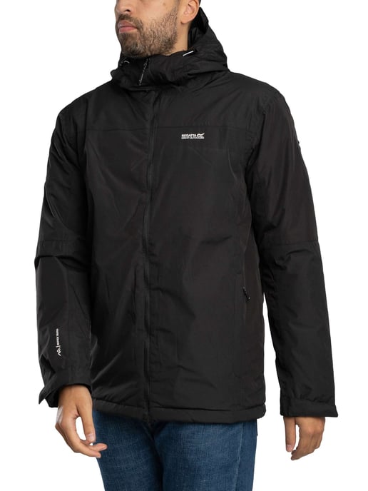Regatta Wasserdichte, Isolierte Thornridge-Jacke, Schwarz - Image 2