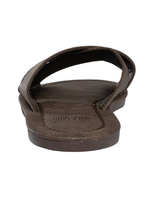 Superdry Vintage Kreuzriemen-Sandalen, Braun - Image 5