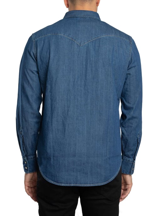 Levi's Barstow Westernhemd, Blau - Image 3