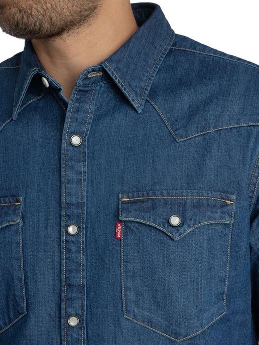 Levi's Barstow Westernhemd, Blau - Image 4