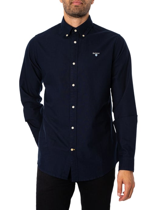 Barbour Maßgeschneidertes Oxtown-Hemd, Blau - Image 1