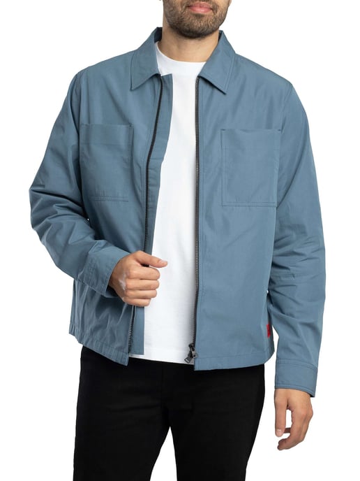 HUGO Evalom Overshirt, Blau - Image 2