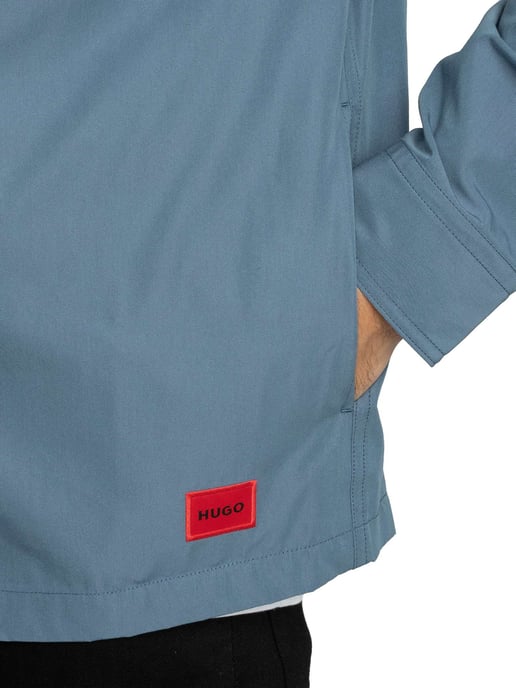 HUGO Evalom Overshirt, Blau - Image 5
