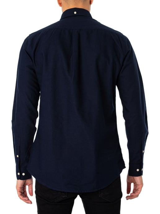 Barbour Maßgeschneidertes Oxtown-Hemd, Blau - Image 3