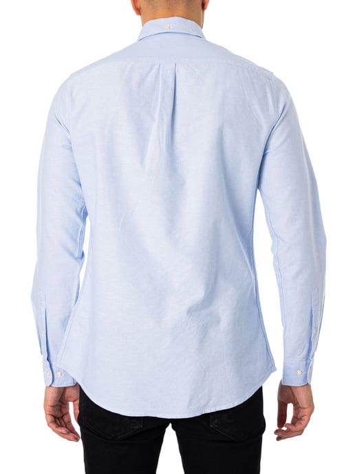 Barbour Maßgeschneidertes Oxtown-Hemd, Blau - Image 3
