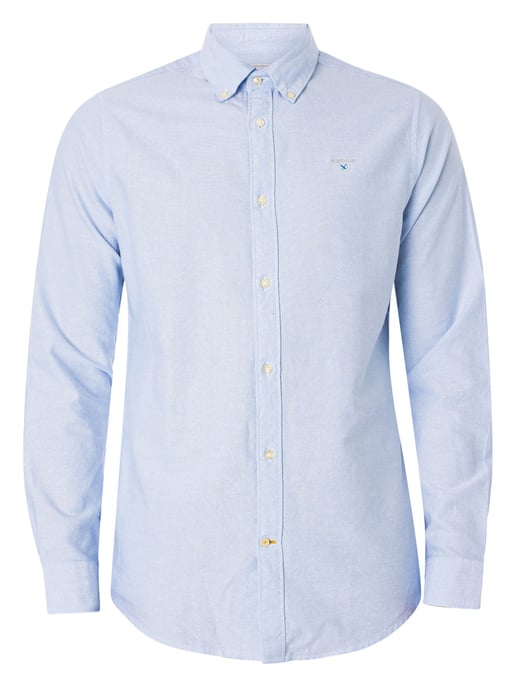 Barbour Maßgeschneidertes Oxtown-Hemd, Blau - Image 6