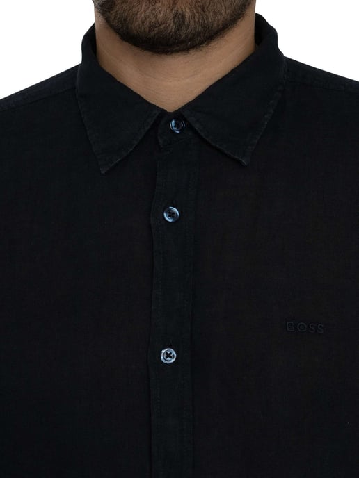 BOSS Relegant Regular Shirt, Blau - Image 4