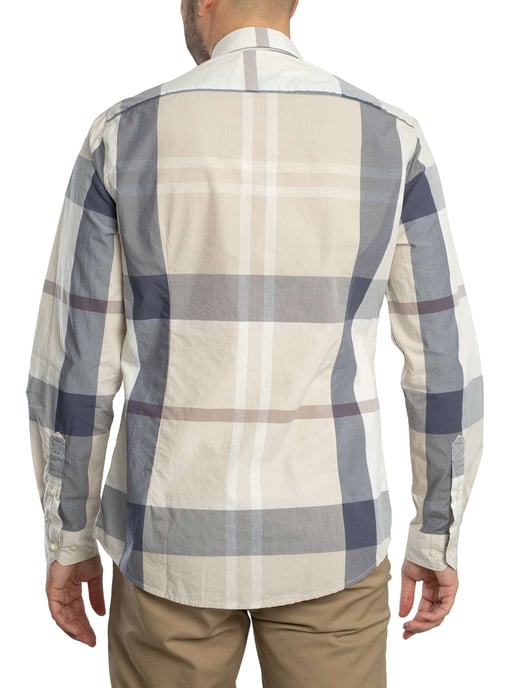 Barbour Harris Tailliertes Tartanhemd, Grau - Image 3