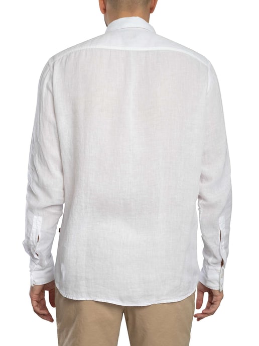BOSS Relegant Regular Shirt, Weiß - Image 3