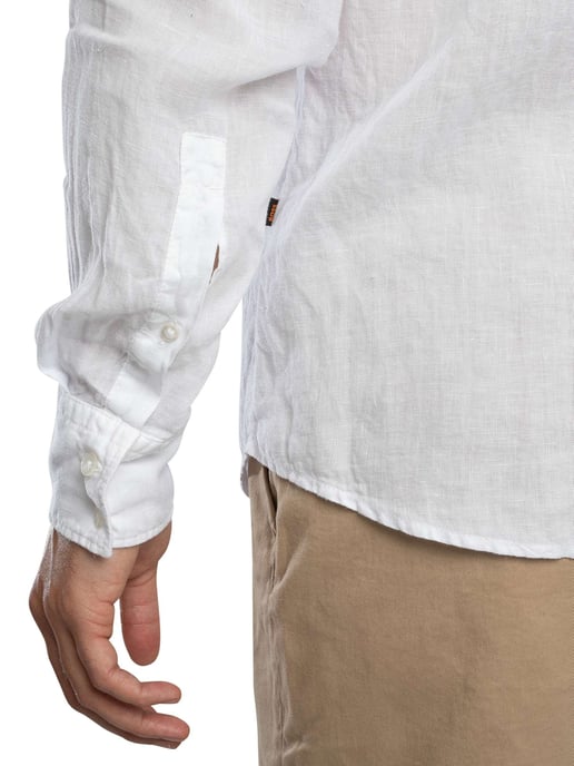BOSS Relegant Regular Shirt, Weiß - Image 6