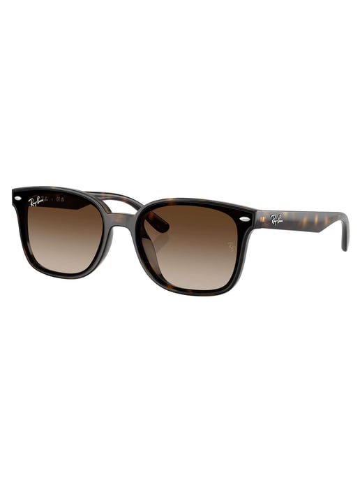 Ray-Ban Rechteckige Sonnenbrille RB4461D, Braun - Image 1