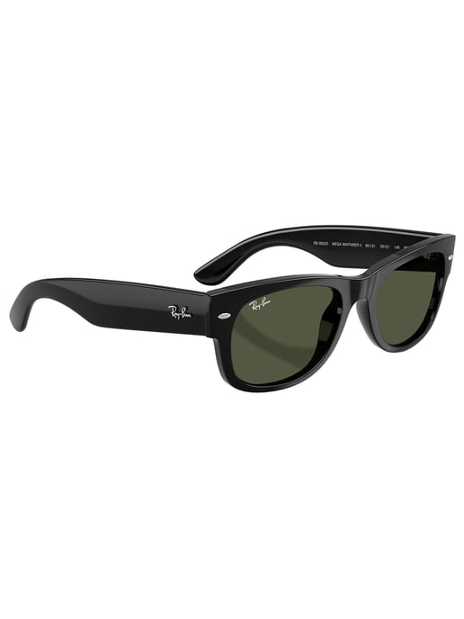 Ray-Ban Mega-Wayfarer-Sonnenbrille, Schwarz - Image 2