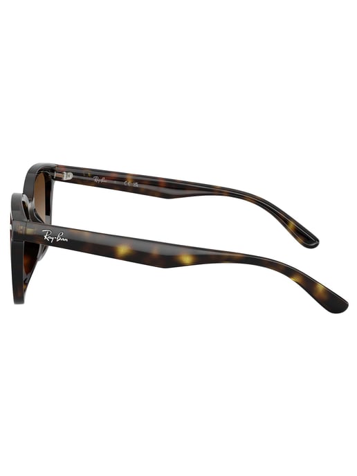 Ray-Ban Rechteckige Sonnenbrille RB4461D, Braun - Image 6