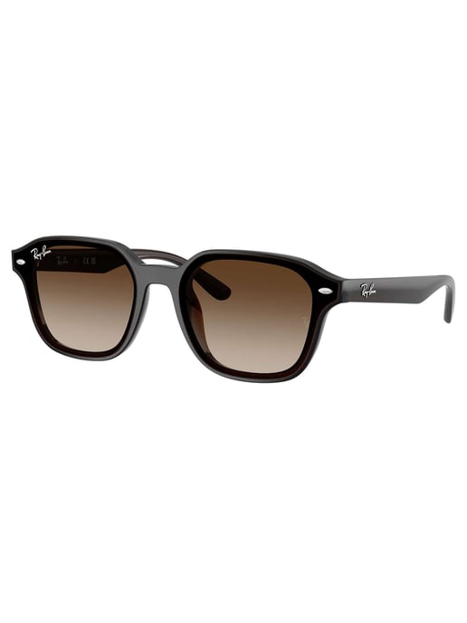 Ray-Ban Quadratische Sonnenbrille RB4458D, Braun - Image 1