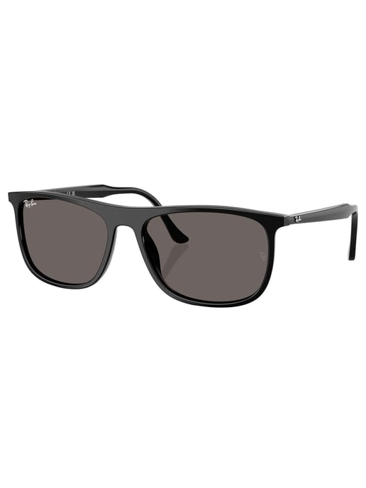 Ray-Ban Rechteckige Sonnenbrille RB2216, Schwarz - Image 1