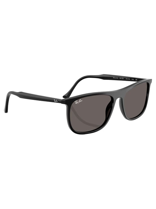 Ray-Ban Rechteckige Sonnenbrille RB2216, Schwarz - Image 2