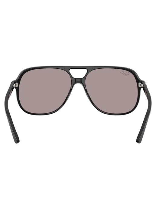 Ray-Ban Eckige Sonnenbrille Bill, Schwarz - Image 3