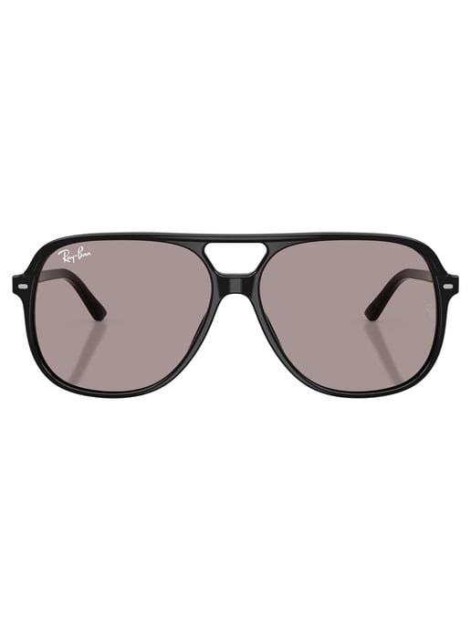 Ray-Ban Eckige Sonnenbrille Bill, Schwarz - Image 5