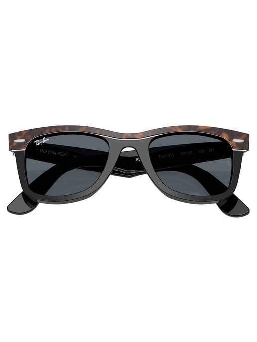 Ray-Ban Wayfarer Quadratische Sonnenbrille, Braun - Image 4