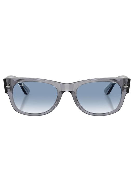 Ray-Ban Mega-Wayfarer-Sonnenbrille, Grau - Image 5
