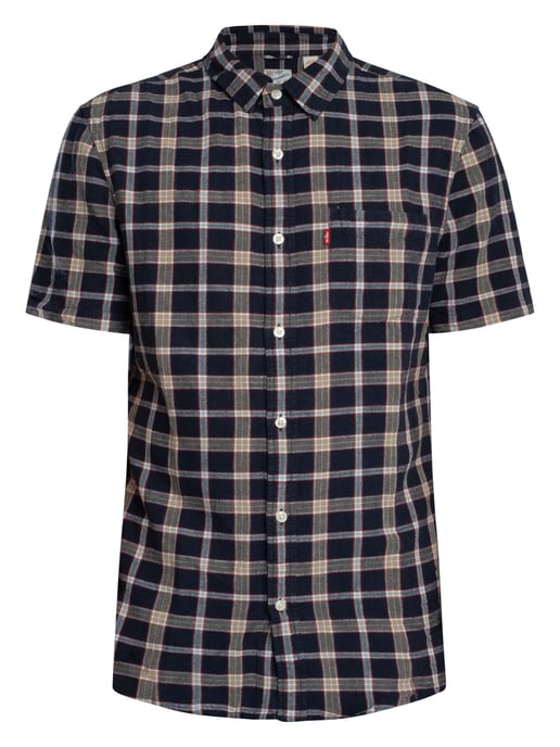 Levi's Kurzarmhemd „Sunset“, Blau - Image 5