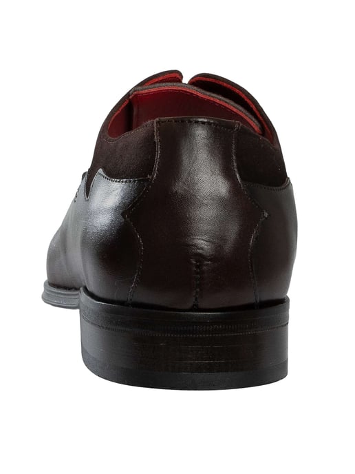 Jeffery West Zweifarbige Oxford-Schuhe Aus Wildleder, Schwarz - Image 5