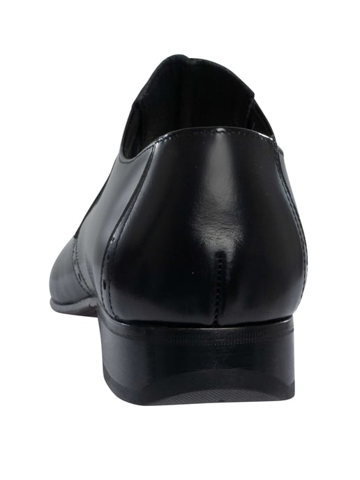 Jeffery West Derby Polierte Lederschuhe, Schwarz - Image 5