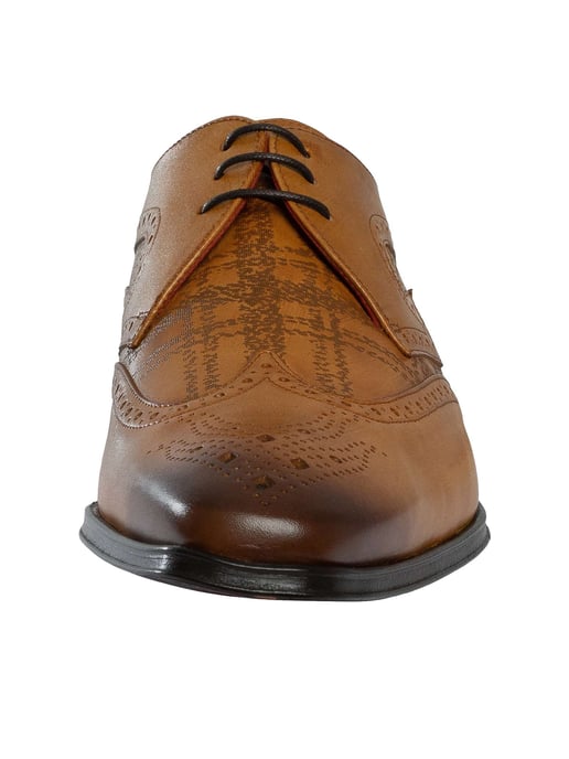 Jeffery West Schottische Derby-Schuhe Aus Leder, Braun - Image 4