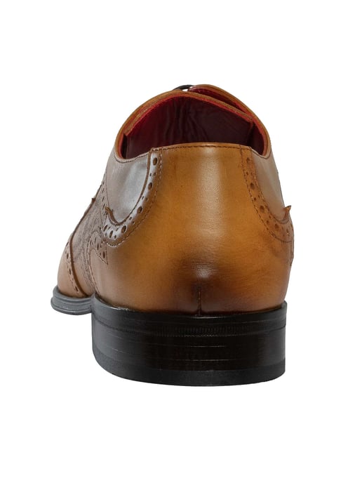 Jeffery West Schottische Derby-Schuhe Aus Leder, Braun - Image 5