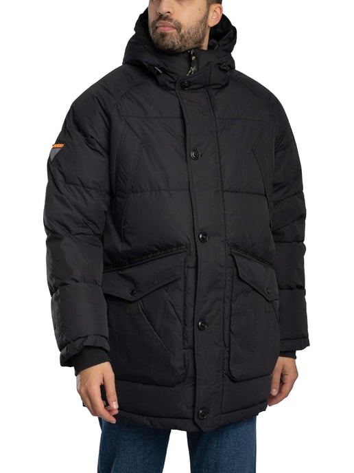 Superdry Expedition Stepper Parka Jacke, Schwarz - Image 2