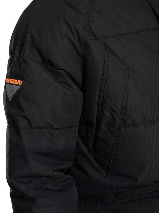 Superdry Expedition Stepper Parka Jacke, Schwarz - Image 6
