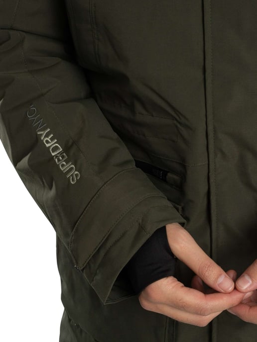 Superdry Gepolsterte City-Parka-Jacke, Grün - Image 6