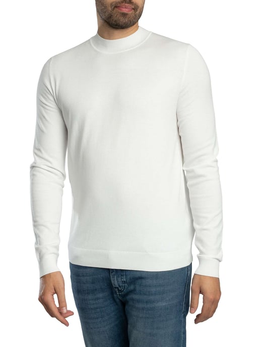 HUGO San Marc Knit, Weiß - Image 1