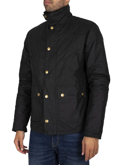 Barbour Reelin Wachsjacke, Grün - Image 2