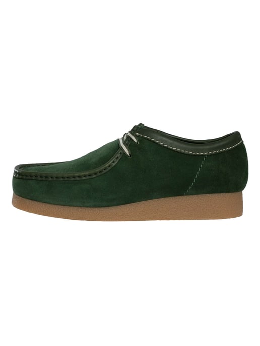 Clarks Wallabee Evo Wildlederschuhe, Grün - Image 2